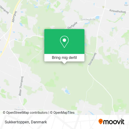 Sukkertoppen kort