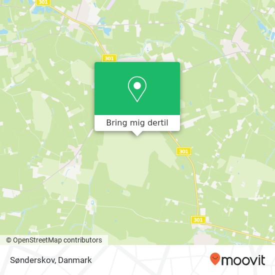 Sønderskov kort