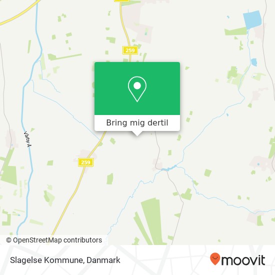 Slagelse Kommune kort