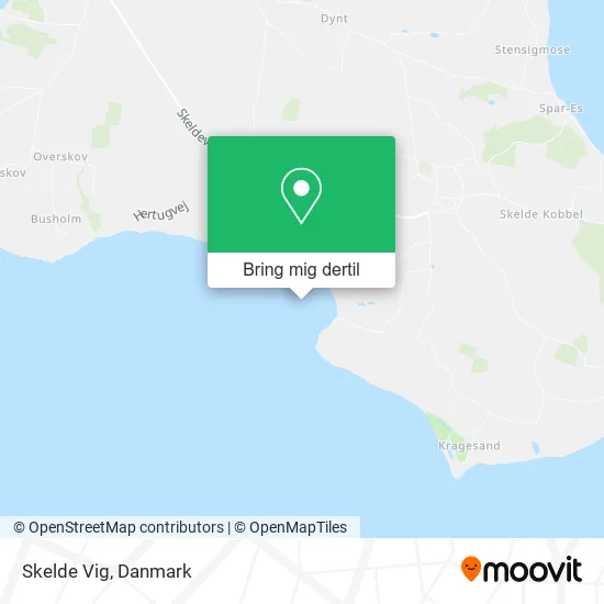 Skelde Vig kort