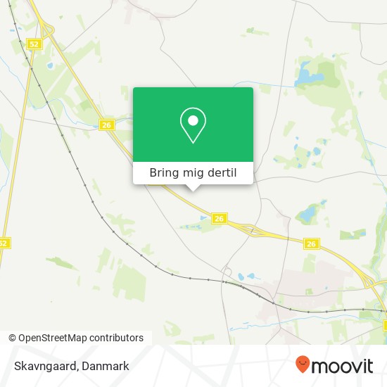 Skavngaard kort