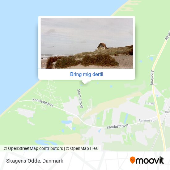 Skagens Odde kort