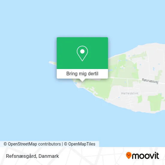 Refsnæsgård kort