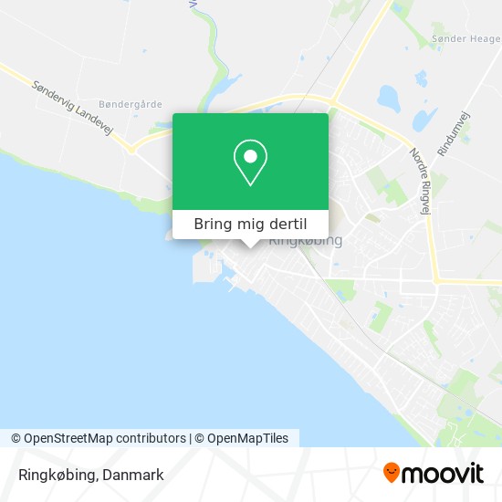 Ringkøbing kort