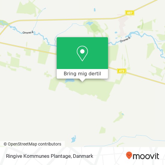 Ringive Kommunes Plantage kort