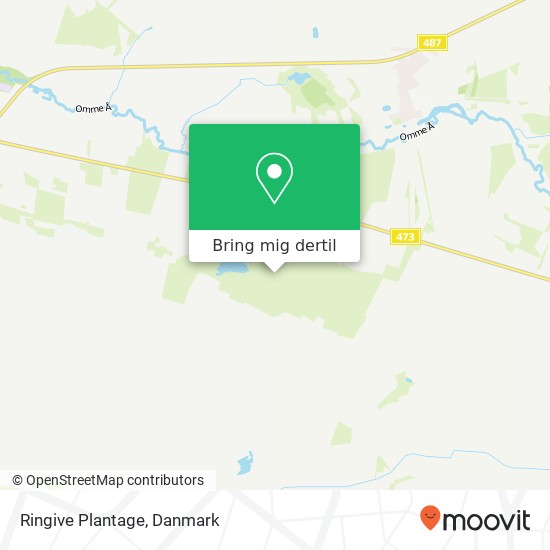 Ringive Plantage kort