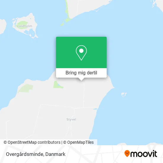 Overgårdsminde kort