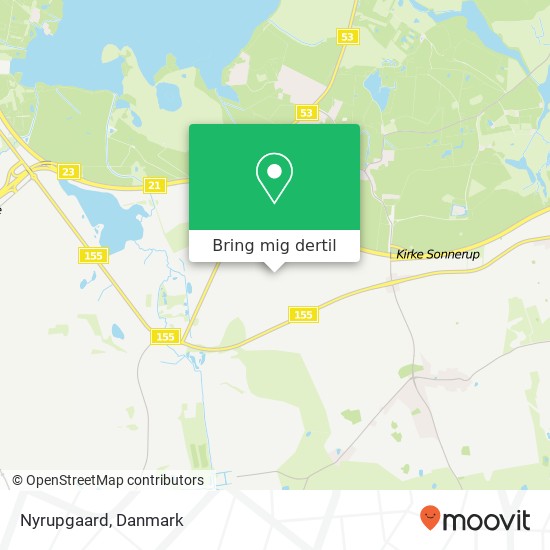 Nyrupgaard kort