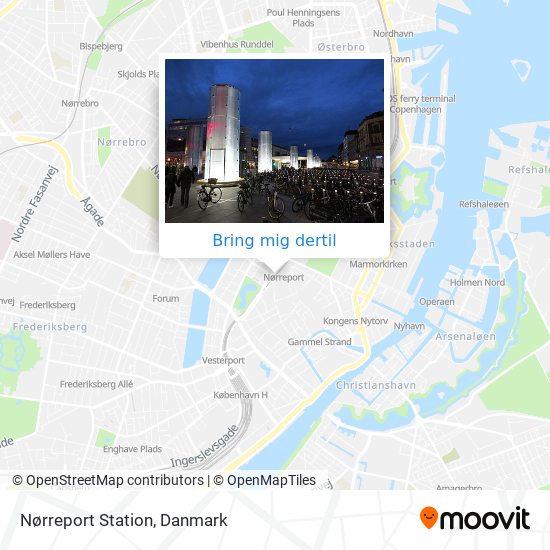 Nørreport Station kort