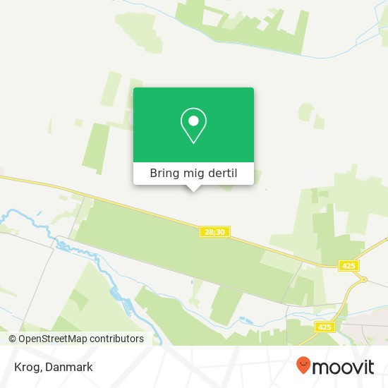 Krog kort