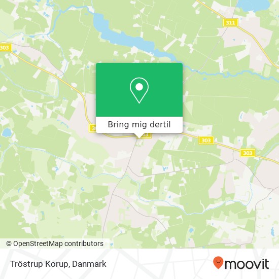 Tröstrup Korup kort