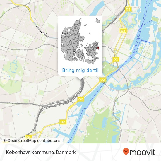 København kommune kort