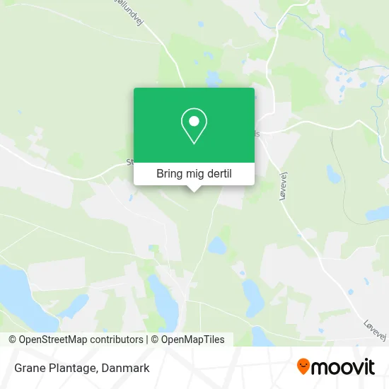 Grane Plantage kort
