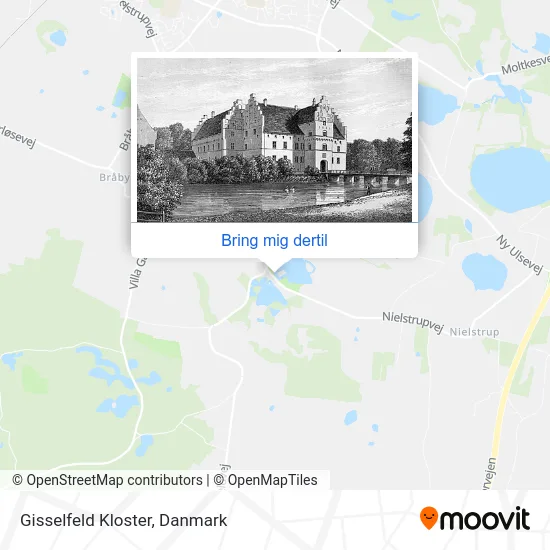 Gisselfeld Kloster kort