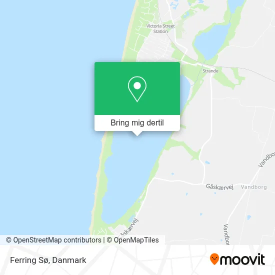 Ferring Sø kort
