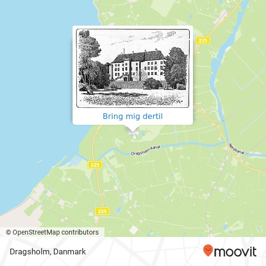 Dragsholm kort