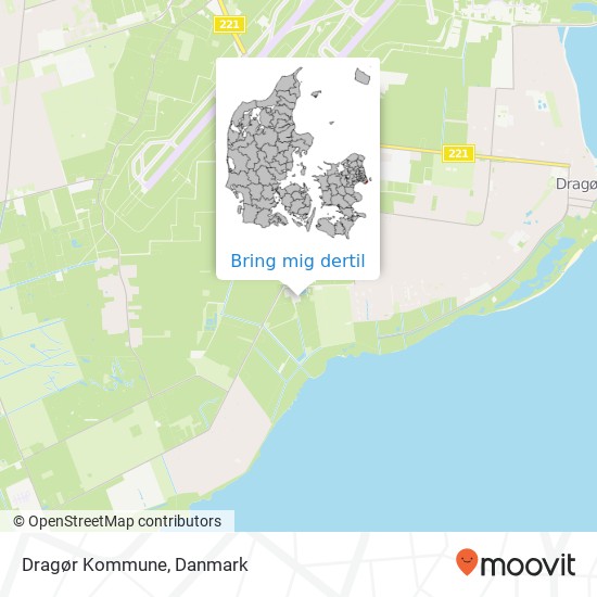 Dragør Kommune kort