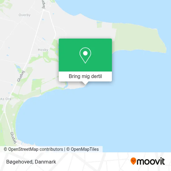 Bøgehoved kort
