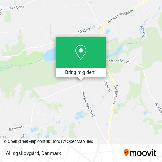 Allingskovgård kort