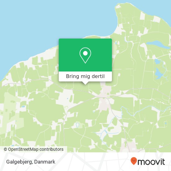 Galgebjerg kort