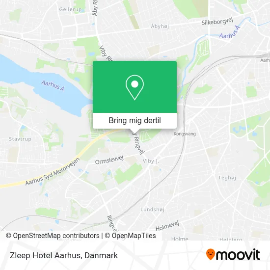 Zleep Hotel Aarhus kort