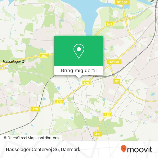 Hasselager Centervej 36 kort