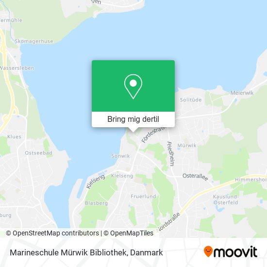 Marineschule Mürwik Bibliothek kort