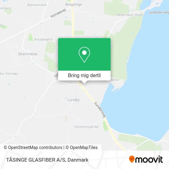 TÅSINGE GLASFIBER A/S kort