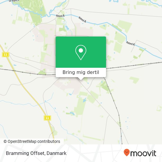 Bramming Offset kort