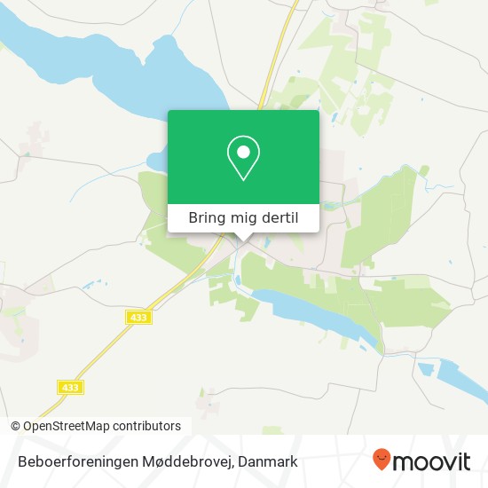 Beboerforeningen Møddebrovej kort