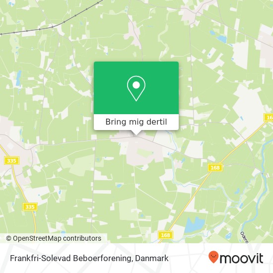 Frankfri-Solevad Beboerforening kort