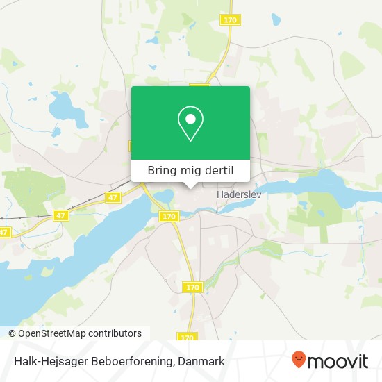 Halk-Hejsager Beboerforening kort