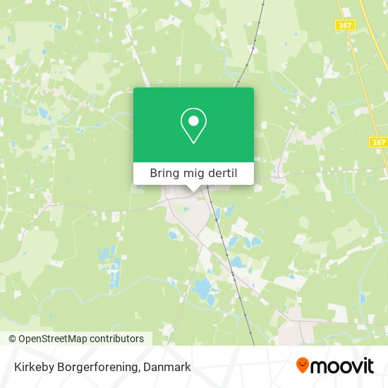 Kirkeby Borgerforening kort