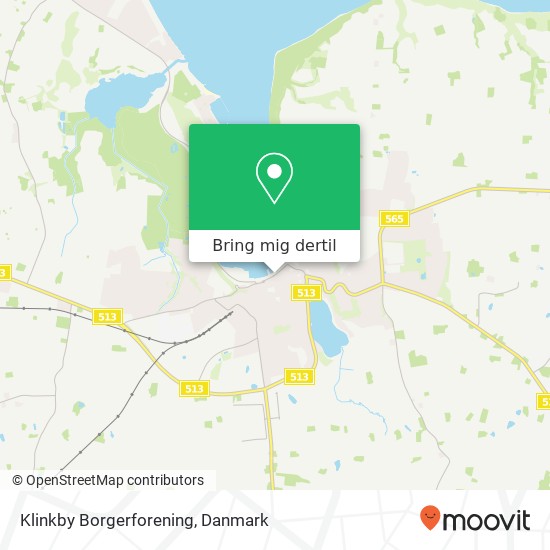 Klinkby Borgerforening kort