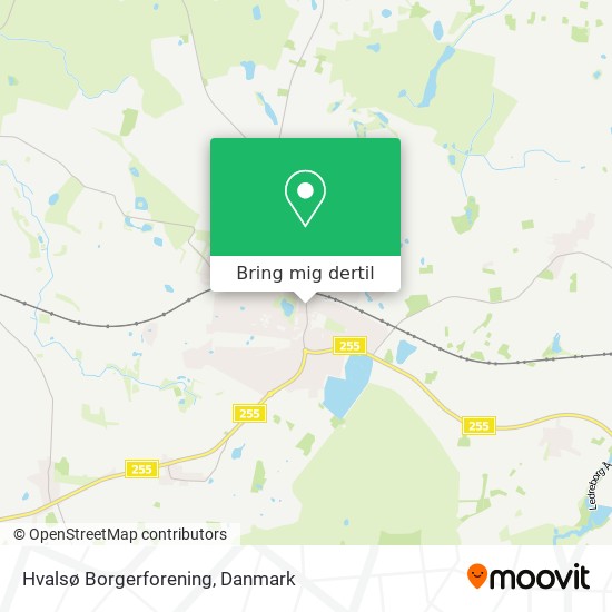 Hvalsø Borgerforening kort