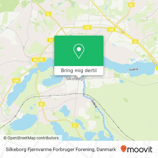 Silkeborg Fjernvarme Forbruger Forening kort