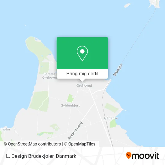 L. Design Brudekjoler kort