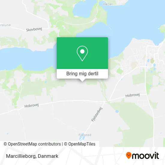 Marcillieborg kort