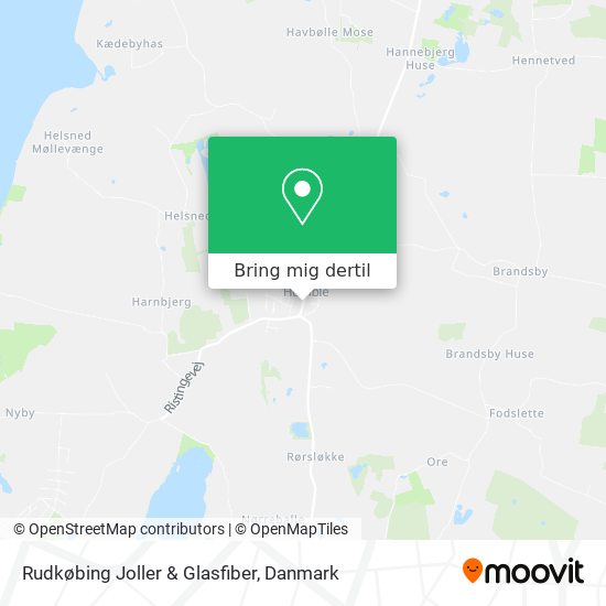 Rudkøbing Joller & Glasfiber kort