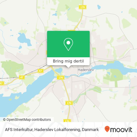 AFS Interkultur, Haderslev Lokalforening kort