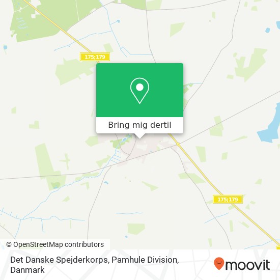 Det Danske Spejderkorps, Pamhule Division kort