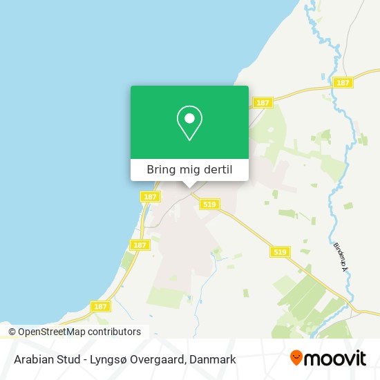 Arabian Stud - Lyngsø Overgaard kort
