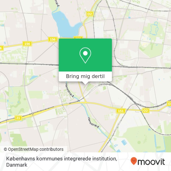 Københavns kommunes integrerede institution kort