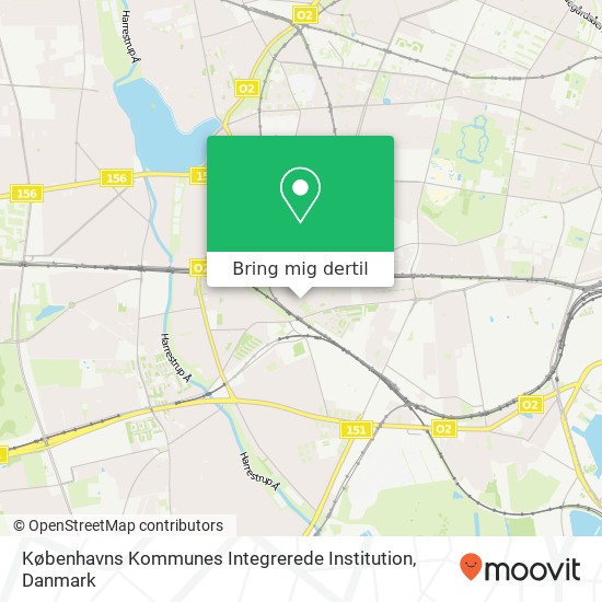 Københavns Kommunes Integrerede Institution kort