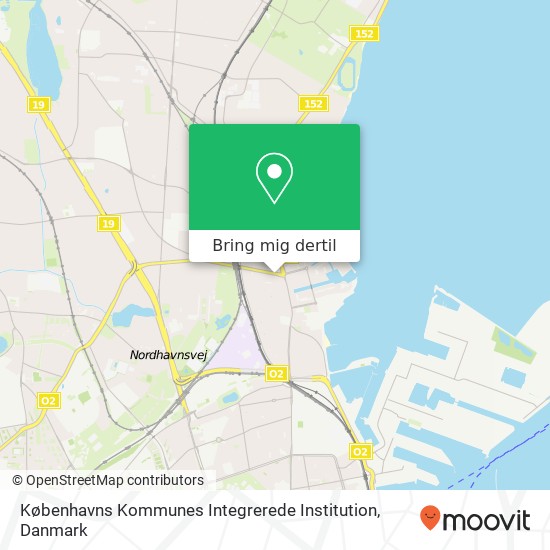 Københavns Kommunes Integrerede Institution kort