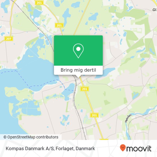 Kompas Danmark A/S, Forlaget kort