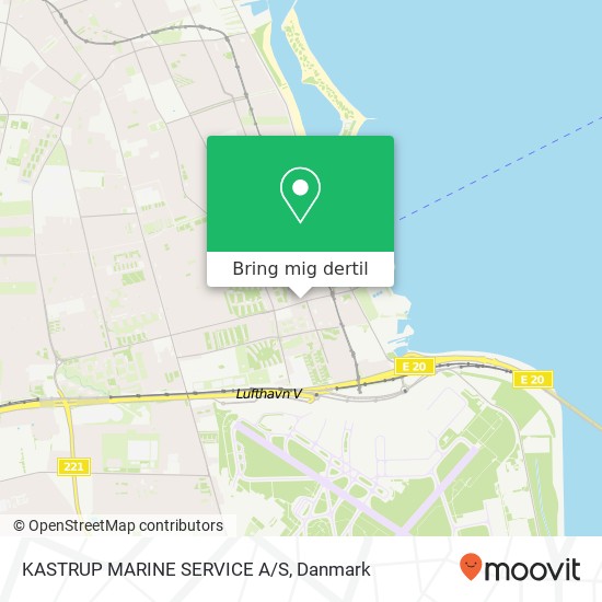 KASTRUP MARINE SERVICE A/S kort