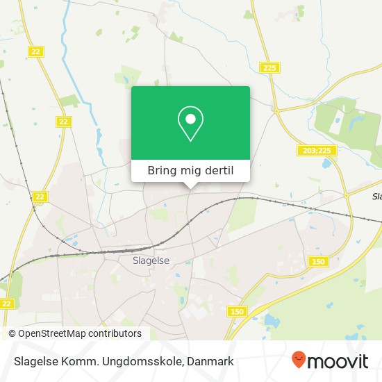 Slagelse Komm. Ungdomsskole kort