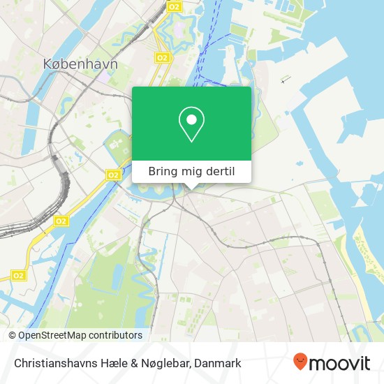 Christianshavns Hæle & Nøglebar kort