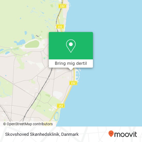 Skovshoved Skønhedsklinik kort